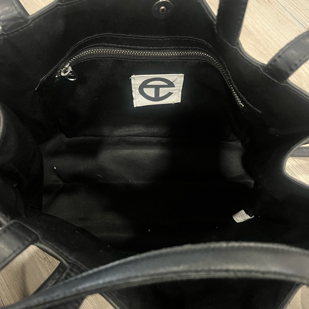 Telfar Black Tote Bag